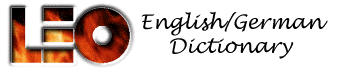Leo Dictionary German/English